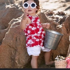Burts Bee Toddler Girls 2pc Set